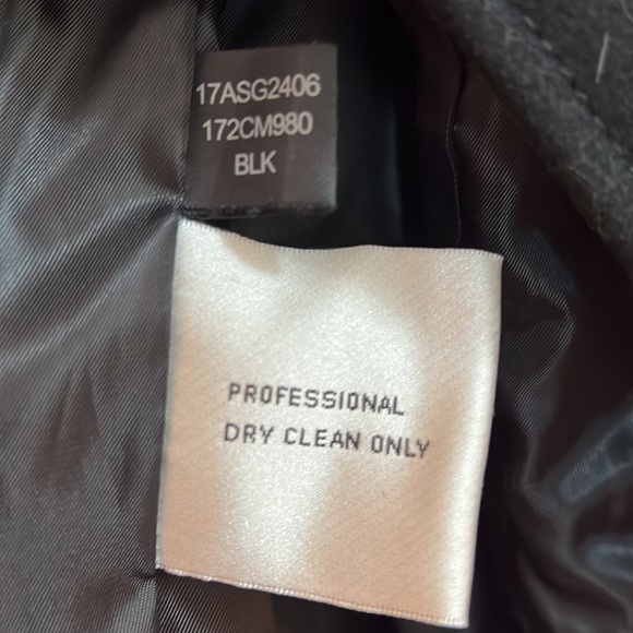 Kenneth Cole size 10 black wool coat - EUC only worn a handful of times - Picture 7 of 10